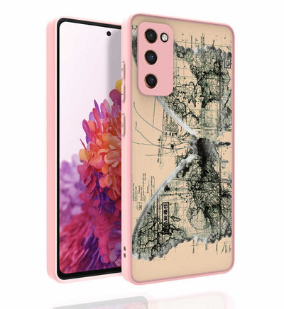 Galaxy S20 FE Kılıf Desenli Kamera Korumalı Parlak Zore Nora Kapak NO4