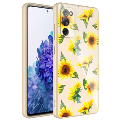 Galaxy S20 FE Kılıf Kamera Korumalı Desenli Sert Silikon Zore Epoksi Kapak NO2