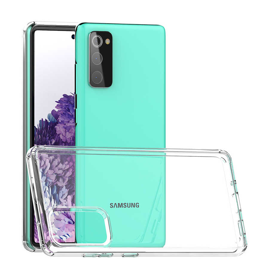 Galaxy S20 FE Kılıf Zore Coss Kapak Renksiz