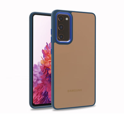 Galaxy S20 FE Kılıf Zore Flora Kapak Mavi