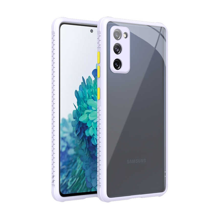 Galaxy S20 FE Kılıf Zore Kaff Kapak Mor