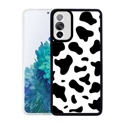 Galaxy S20 FE Kılıf Zore M-Fit Desenli Kapak Cow No1