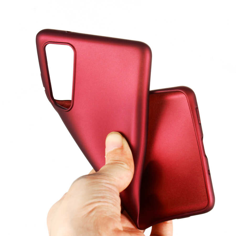 Galaxy S20 FE Kılıf Zore Premier Silikon Kapak Gold