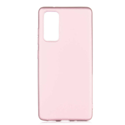 Galaxy S20 FE Kılıf Zore Premier Silikon Kapak Rose Gold