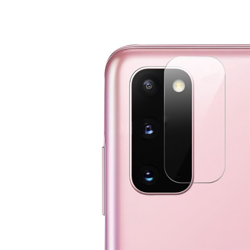 Galaxy S20 Zore Kamera Lens Koruyucu Cam Filmi Renksiz