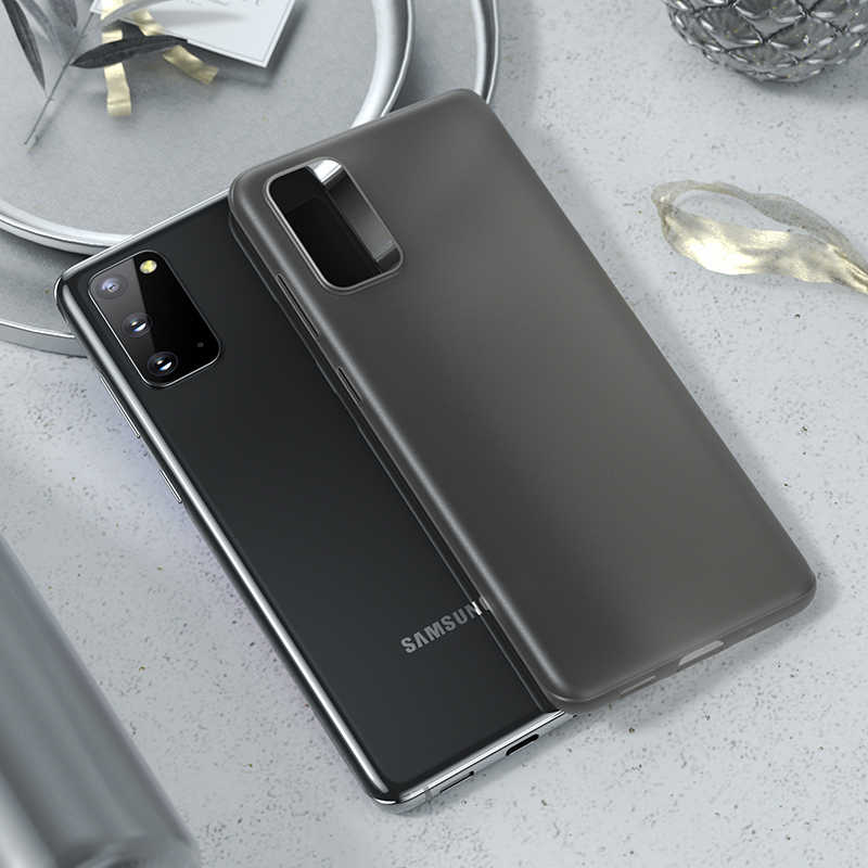 Galaxy S20 Kılıf Zore 1.Kalite PP Silikon Beyaz