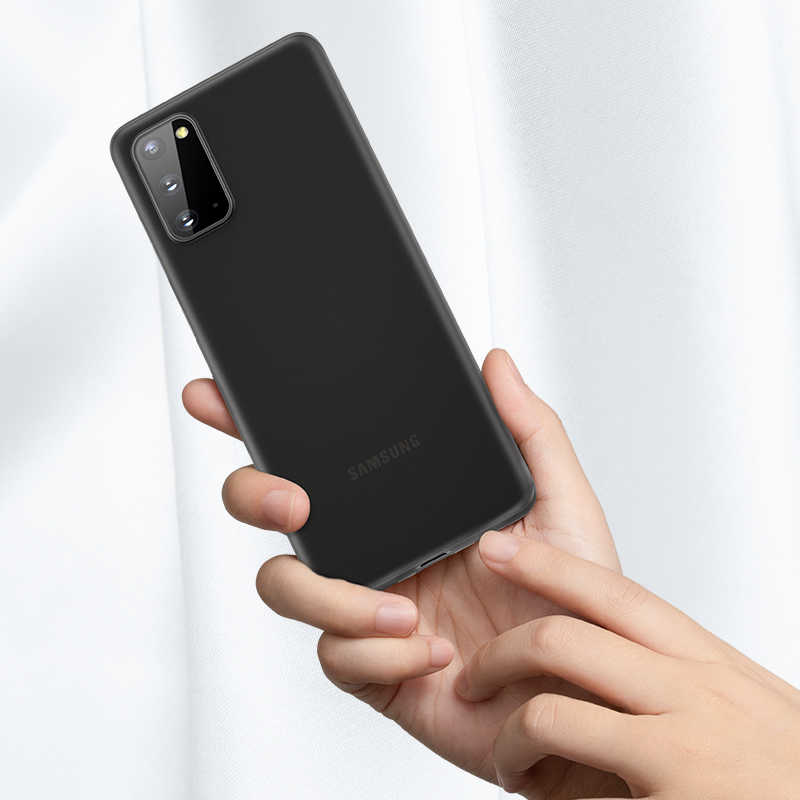 Galaxy S20 Kılıf Zore 1.Kalite PP Silikon Beyaz