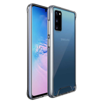 Galaxy S20 Kılıf Zore Gard Silikon Renksiz