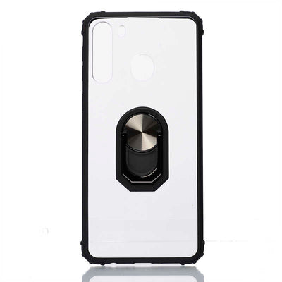 Galaxy A21 Kılıf Zore Mola Kapak Siyah