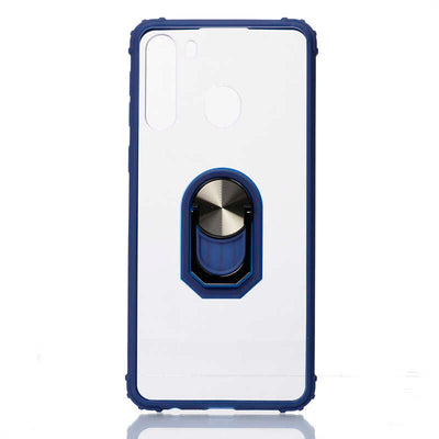 Galaxy A21 Kılıf Zore Mola Kapak Lacivert