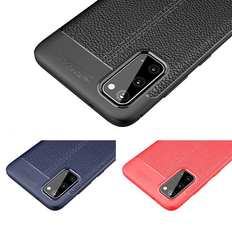 Galaxy S20 Kılıf Zore Niss Silikon Kapak Lacivert