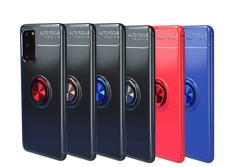 Galaxy S20 Kılıf Zore Ravel Silikon Kapak Mavi