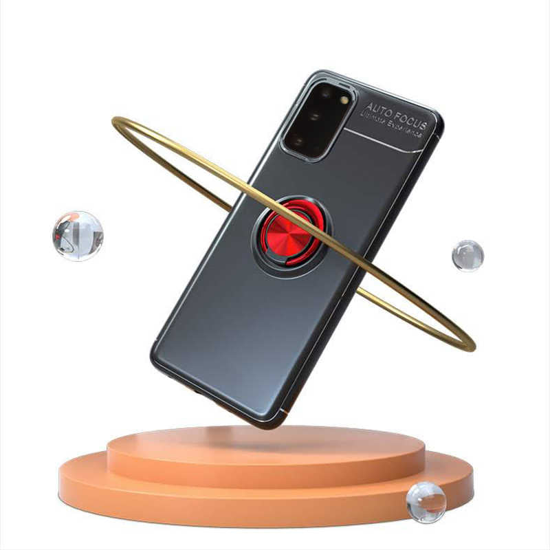 Galaxy S20 Kılıf Zore Ravel Silikon Kapak Siyah