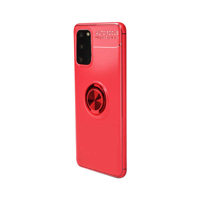 Galaxy S20 Kılıf Zore Ravel Silikon Kapak Kırmızı