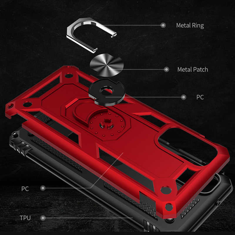 Galaxy S20 Kılıf Zore Vega Kapak Siyah