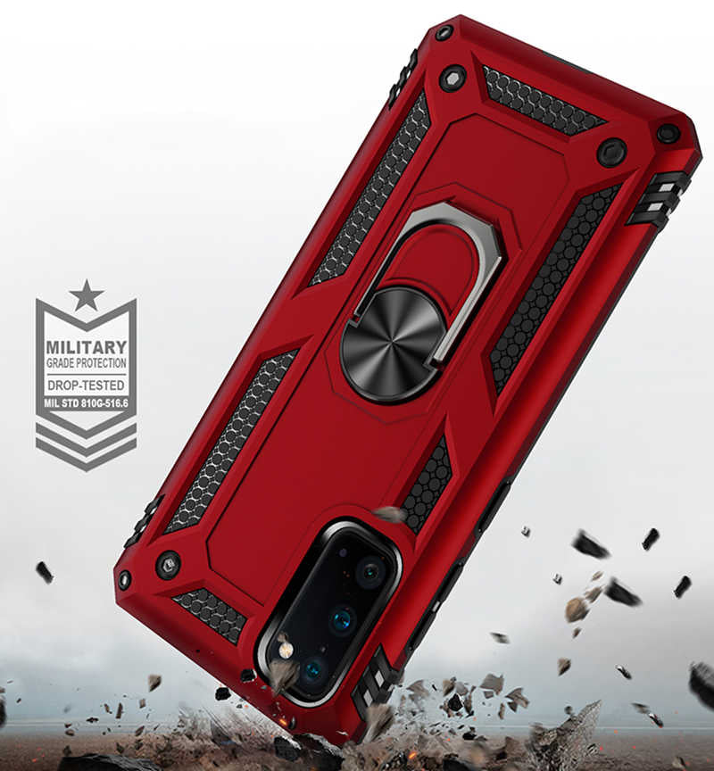 Galaxy S20 Kılıf Zore Vega Kapak Kırmızı