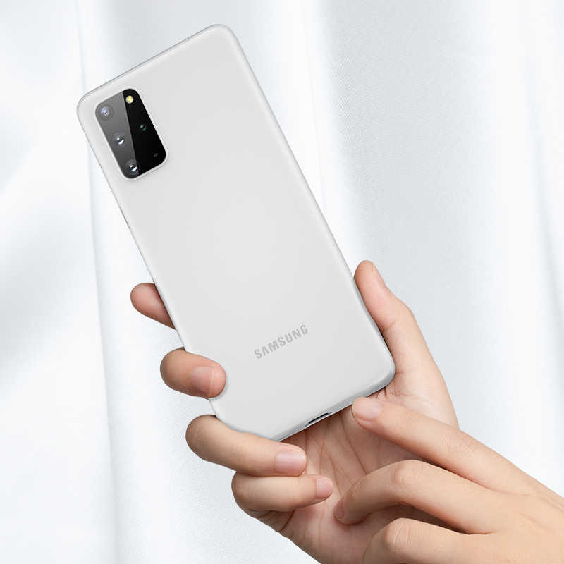 Galaxy S20 Plus Kılıf Zore 1.Kalite PP Silikon Siyah