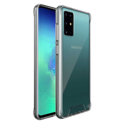 Galaxy S20 Plus Kılıf Zore Gard Silikon Renksiz