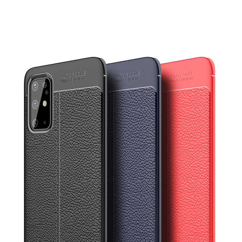 Galaxy S20 Plus Kılıf Zore Niss Silikon Kapak Siyah