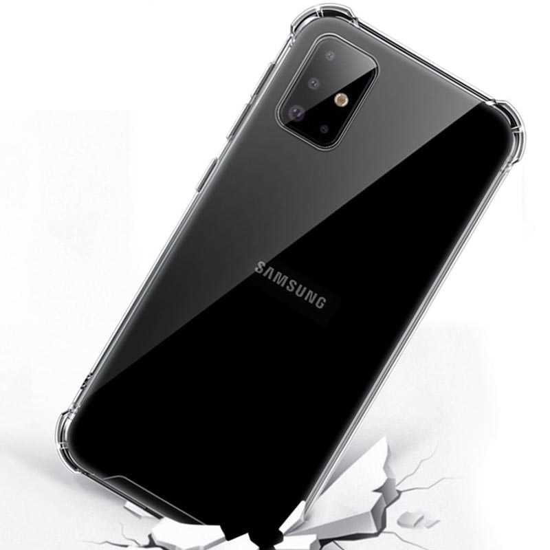 Galaxy S20 Plus Kılıf Zore Nitro Anti Shock Silikon Renksiz