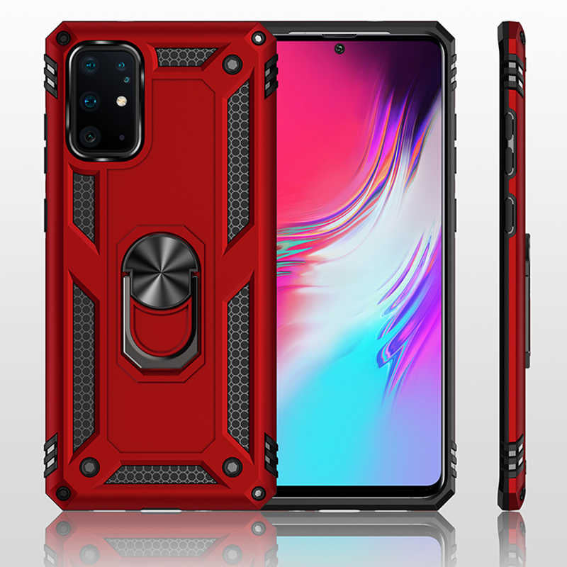 Galaxy S20 Plus Kılıf Zore Vega Kapak Siyah