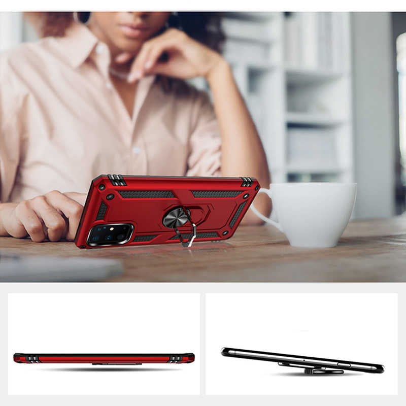 Galaxy S20 Plus Kılıf Zore Vega Kapak Rose Gold