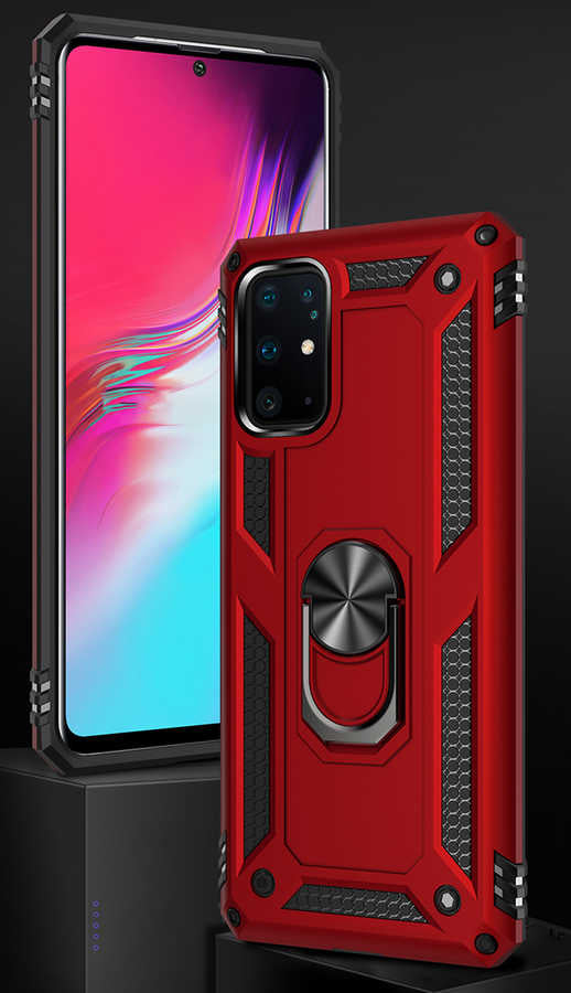 Galaxy S20 Plus Kılıf Zore Vega Kapak Rose Gold