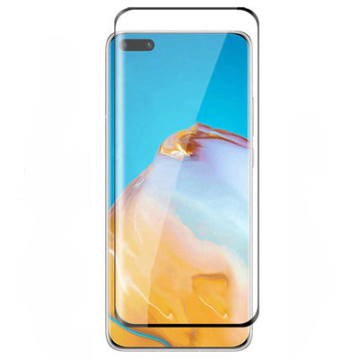 Huawei P40 Pro Zore Süper Pet Ekran Koruyucu Jelatin Siyah