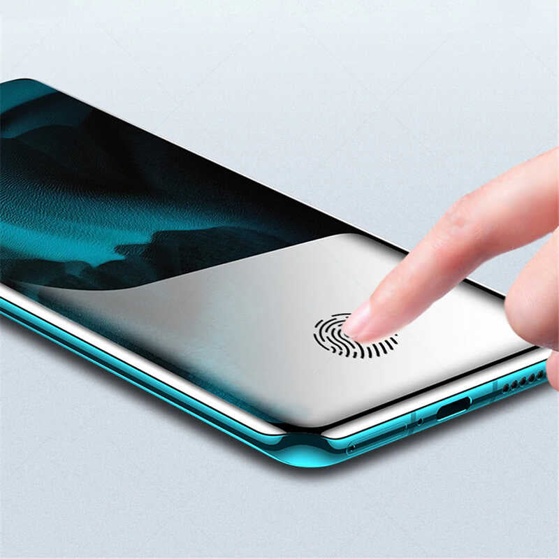 Huawei P40 Pro Zore Süper Pet Ekran Koruyucu Jelatin Siyah