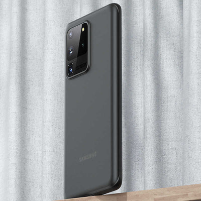 Galaxy S20 Ultra Kılıf Zore 1.Kalite PP Silikon Siyah