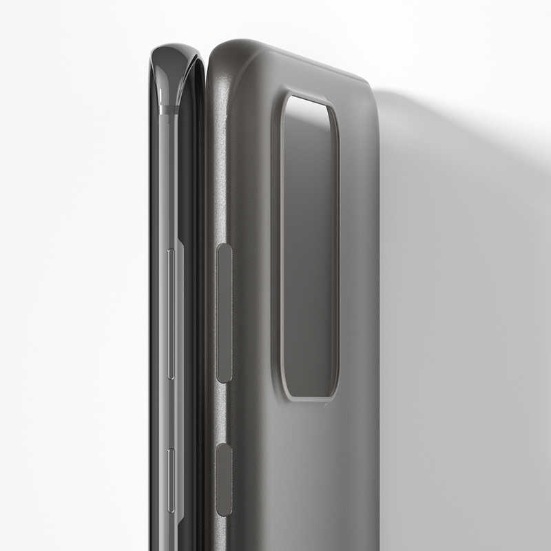 Galaxy S20 Ultra Kılıf Zore 1.Kalite PP Silikon Siyah