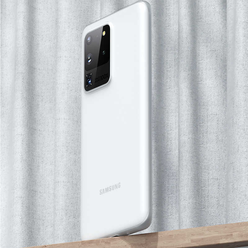 Galaxy S20 Ultra Kılıf Zore 1.Kalite PP Silikon Siyah