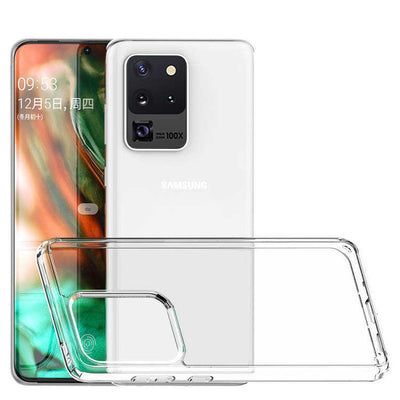 Galaxy S20 Ultra Kılıf Zore Coss Kapak Renksiz