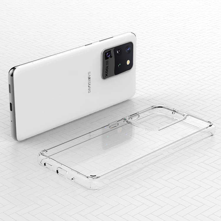 Galaxy S20 Ultra Kılıf Zore Coss Kapak Renksiz