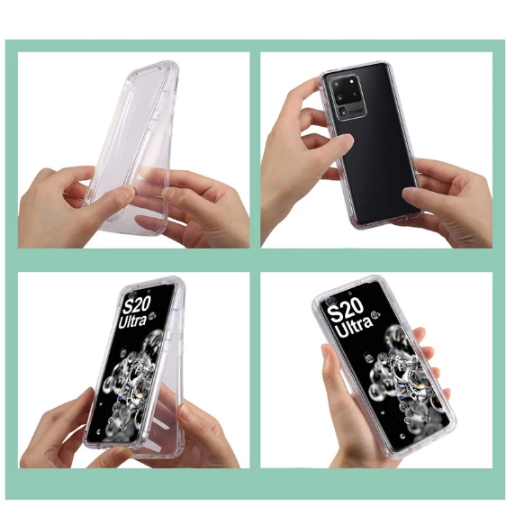 Galaxy S20 Ultra Kılıf Zore Enjoy Kapak Renksiz