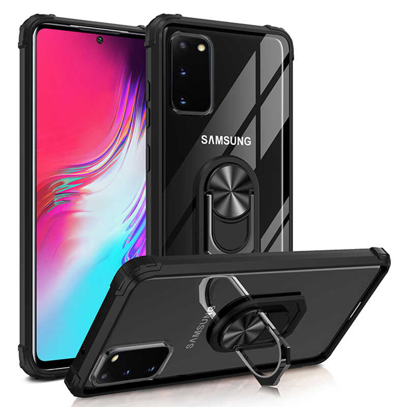 Galaxy S20 Kılıf Zore Mola Kapak Kırmızı