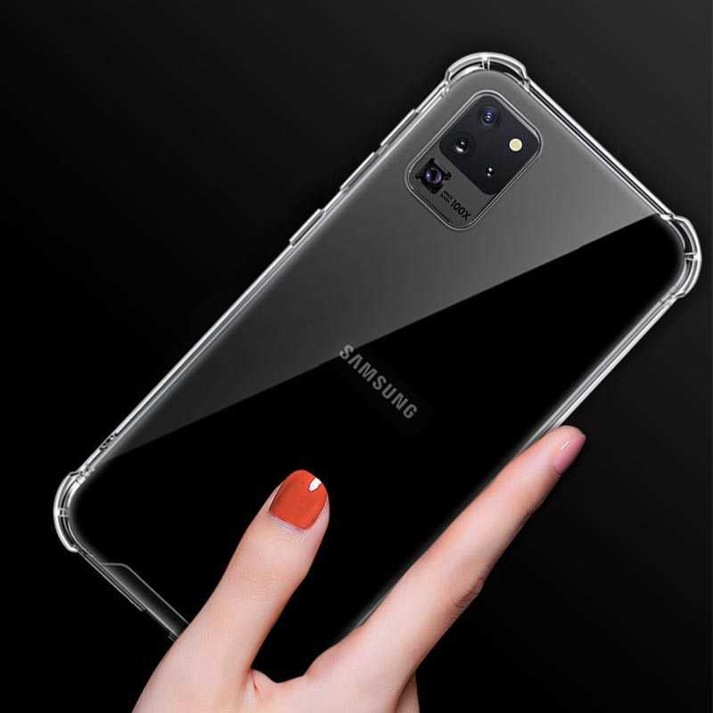 Galaxy S20 Ultra Kılıf Zore Nitro Anti Shock Silikon Renksiz