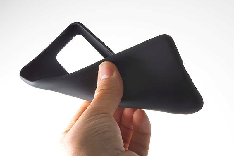 Galaxy S20 Ultra Kılıf Zore Premier Silikon Kapak Siyah