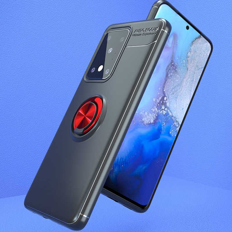 Galaxy S20 Ultra Kılıf Zore Ravel Silikon Kapak Mavi