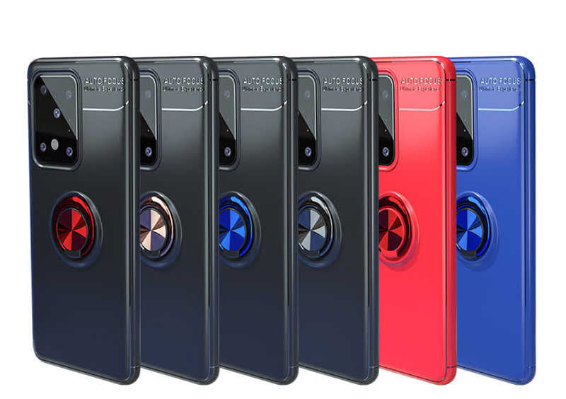 Galaxy S20 Ultra Kılıf Zore Ravel Silikon Kapak Kırmızı