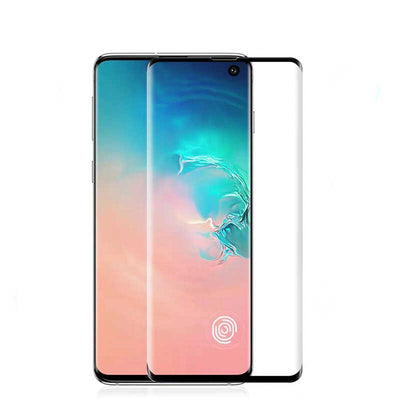 Galaxy S20 Ultra Zore Kavisli Full Yapışkanlı Cam Ekran Koruyucu Siyah