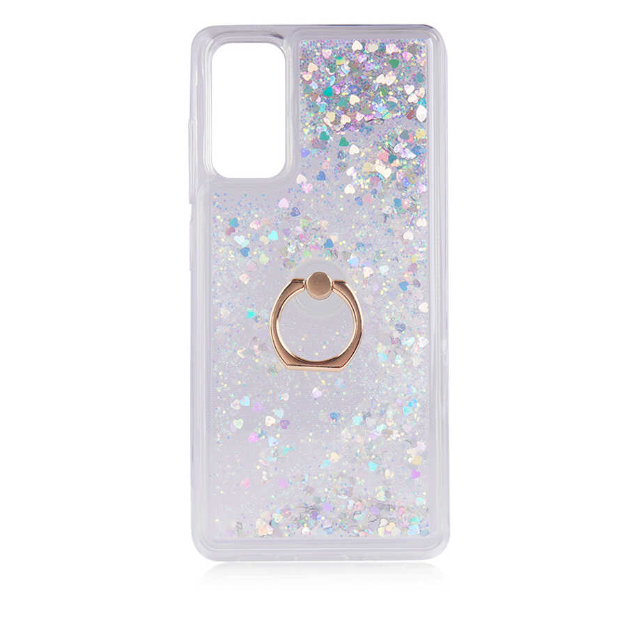 Galaxy S20FE Kılıf Zore Milce Kapak Gümüş