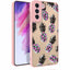 Galaxy S21 FE Kılıf Desenli Kamera Korumalı Parlak Zore Nora Kapak NO1