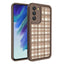 Galaxy S21 FE Kılıf Kamera Korumalı Baskılı Arka Yüzey Zore Klas Kapak Koyu Kahve
