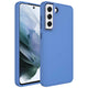 Galaxy S21 FE Kılıf Metal Çerçeve ve Buton Tasarımlı Silikon Zore Luna Kapak