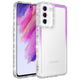 Galaxy S21 FE Kılıf Simli ve Renk Geçiş Tasarımlı Lens Korumalı Zore Park Kapak