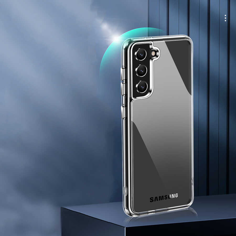 Galaxy S21 FE Kılıf Zore Forst Kapak Renksiz