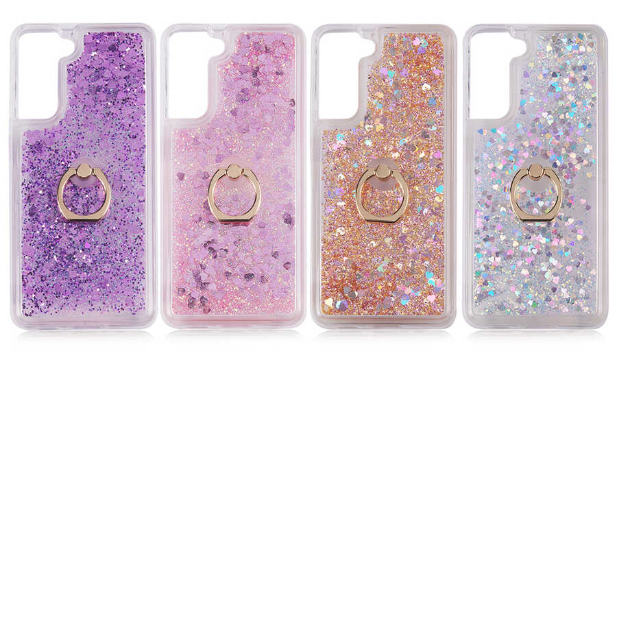 Galaxy S21 FE Kılıf Zore Milce Kapak Gold