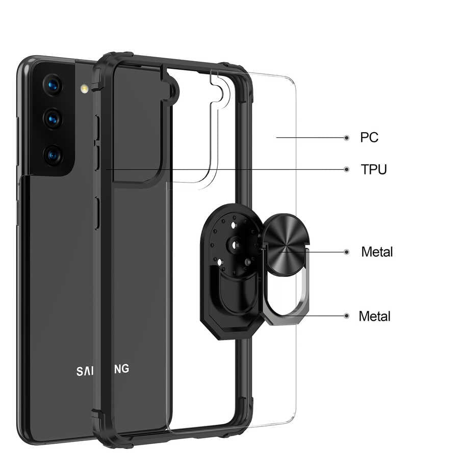 Galaxy S21 FE Kılıf Zore Mola Kapak Lacivert