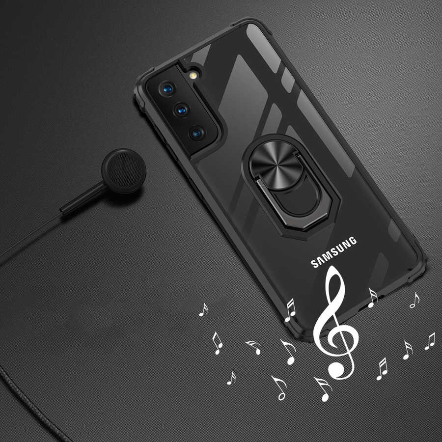 Galaxy S21 FE Kılıf Zore Mola Kapak Kırmızı